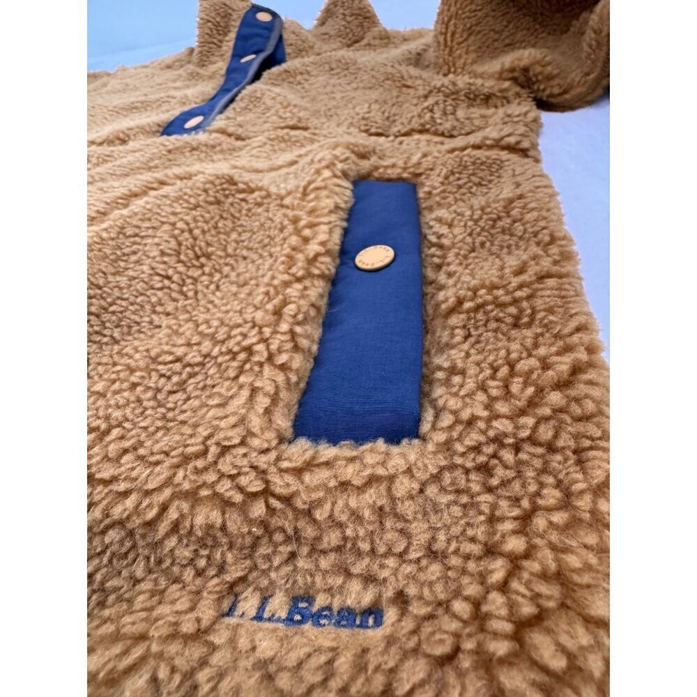 New L.L. Bean Women's Medium Shearling Fleece Pullover Jacket/ Sweater — image 5 of 8